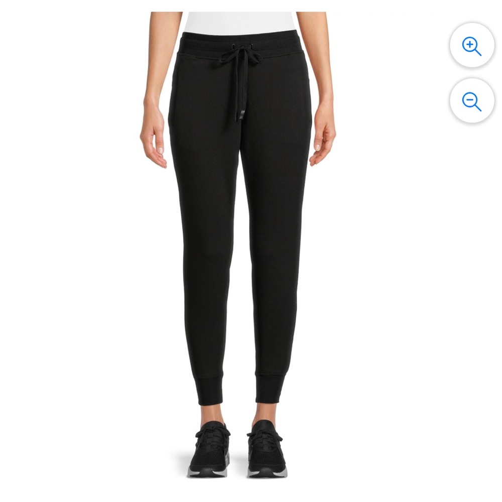Soft black joggers